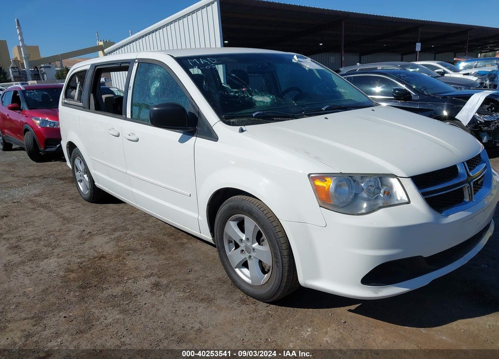 2013 DODGE GRAND CARAVAN SE VIN: 2C4RDGBG6DR612679