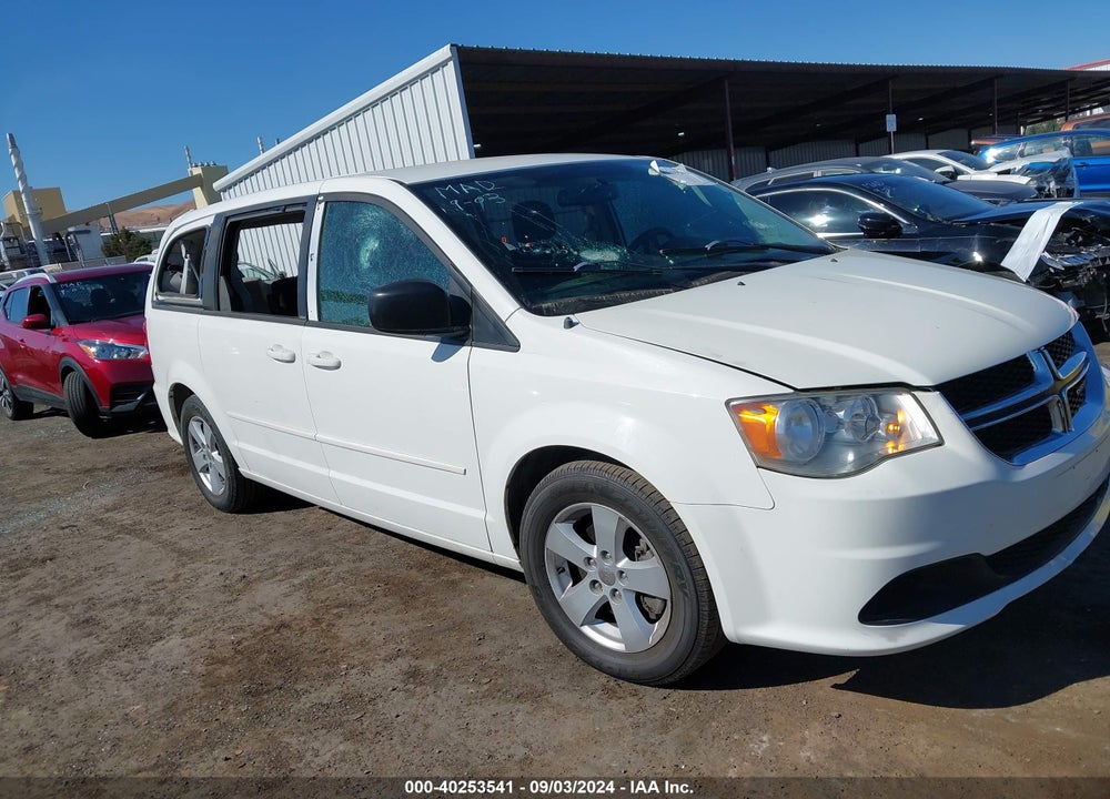 2013 DODGE GRAND CARAVAN SE VIN: 2C4RDGBG6DR612679