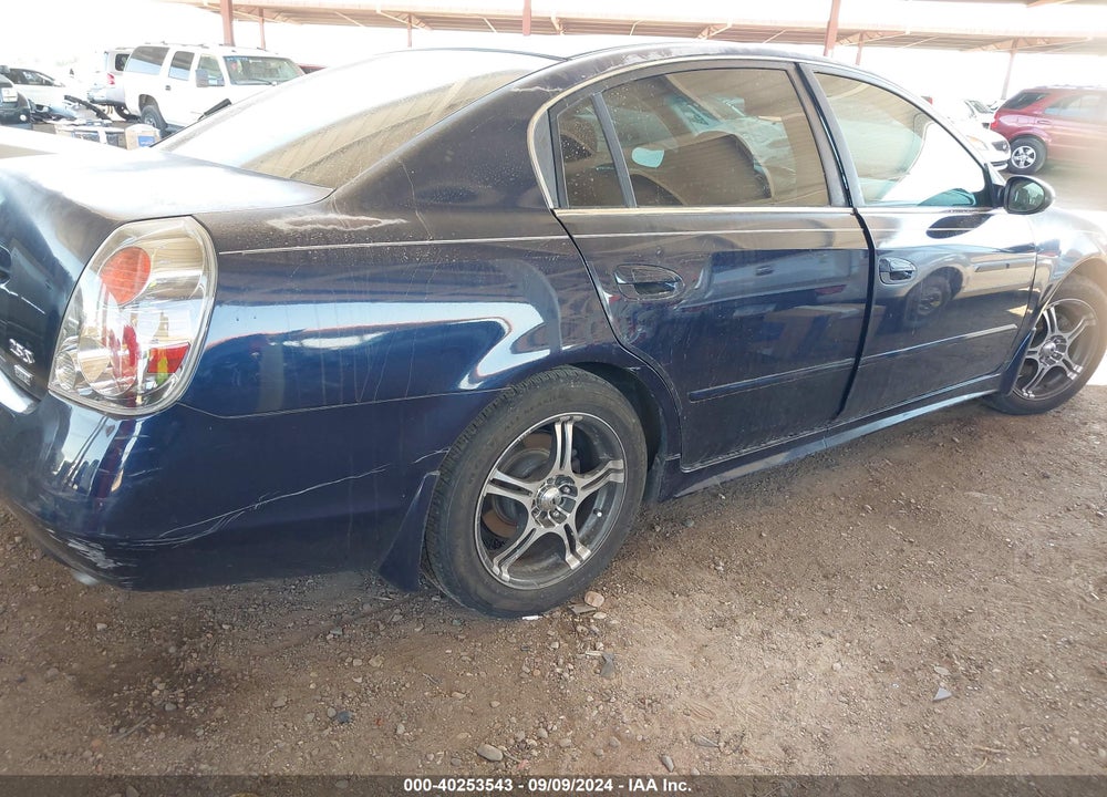 2006 NISSAN ALTIMA 2.5 S VIN: 1N4AL11D86C248481