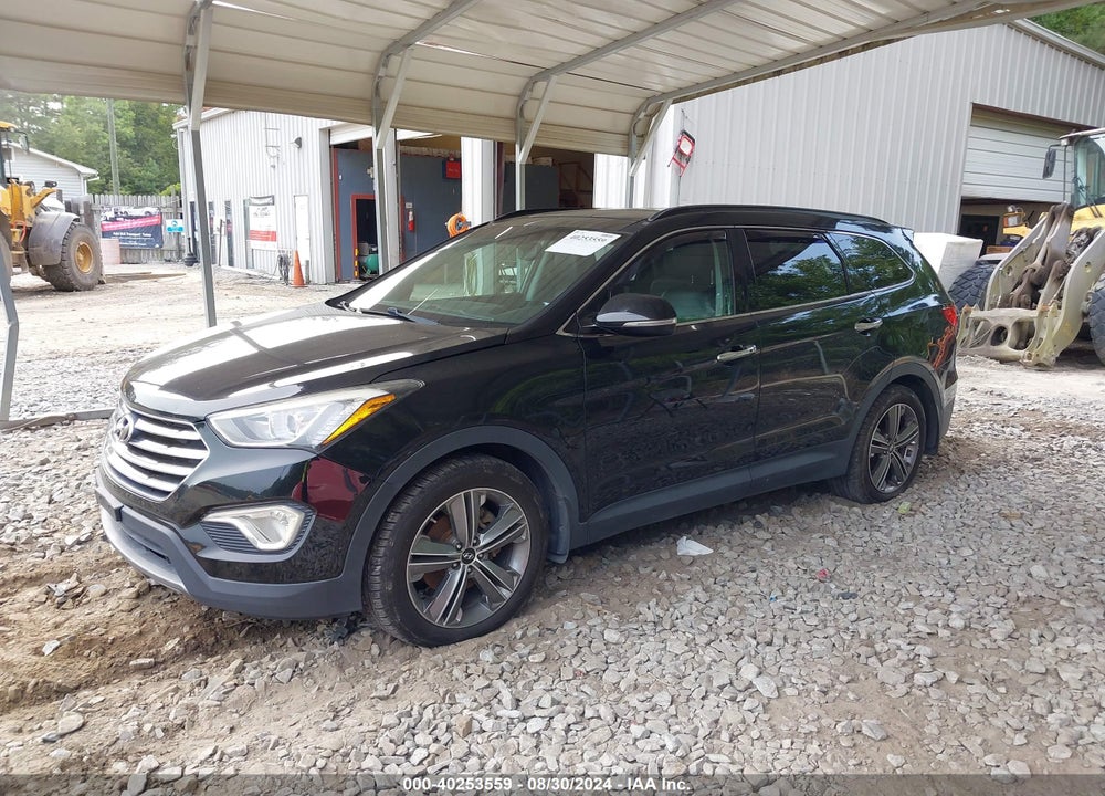 2013 HYUNDAI SANTA FE LIMITED VIN: KM8SR4HF2DU017777