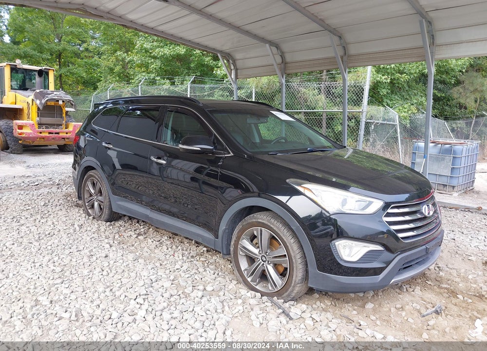 2013 HYUNDAI SANTA FE LIMITED VIN: KM8SR4HF2DU017777