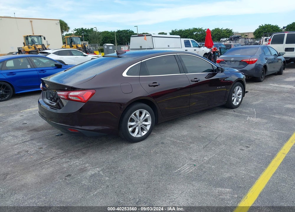 2020 CHEVROLET MALIBU FWD LT VIN: 1G1ZD5ST2LF054779