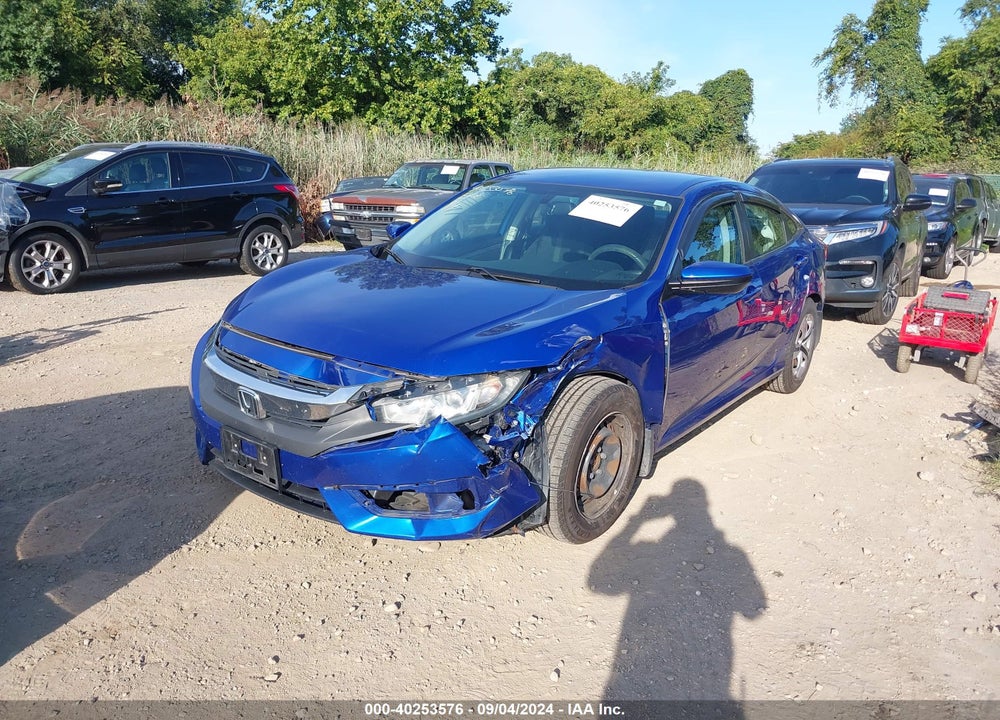 2016 HONDA CIVIC LX VIN: 19XFC2F57GE014964