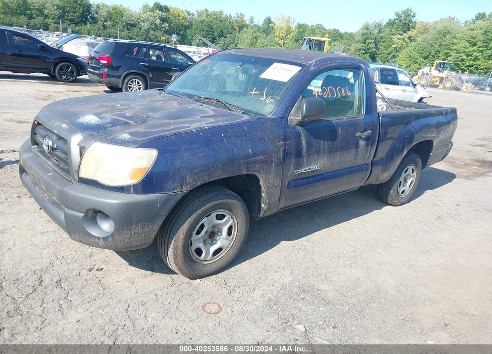 2005 TOYOTA TACOMA VIN: 5TENX22N55Z034917