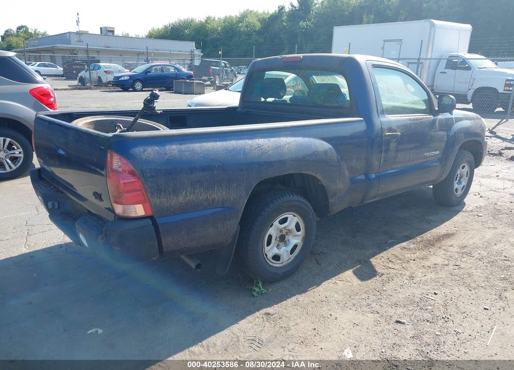 2005 TOYOTA TACOMA VIN: 5TENX22N55Z034917