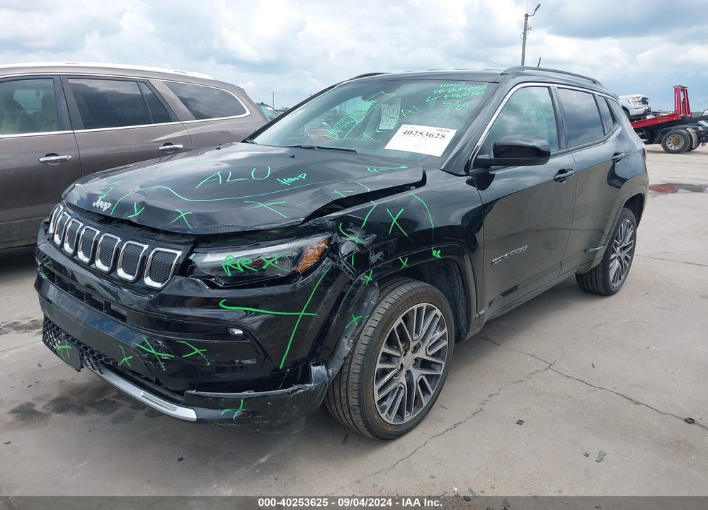 2022 JEEP COMPASS LIMITED 4X4 VIN: 3C4NJDCB8NT191507