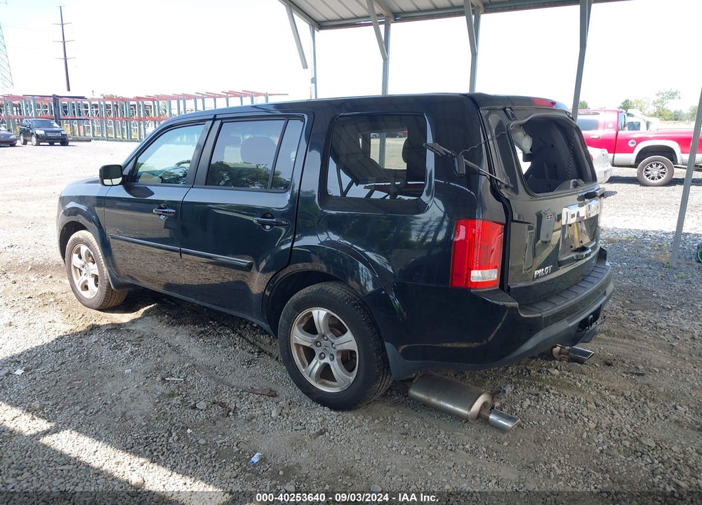 2014 HONDA PILOT EX-L VIN: 5FNYF4H56EB025910