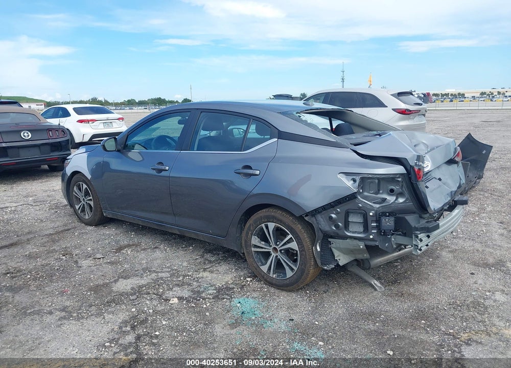 2023 NISSAN SENTRA SV XTRONIC CVT VIN: 3N1AB8CVXPY227140