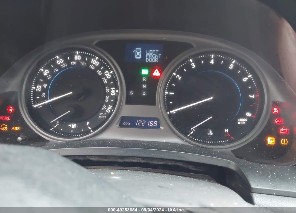 2010 LEXUS IS 250 VIN: JTHBF5C2XA5109909