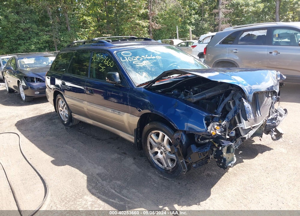2004 SUBARU OUTBACK VIN: 4S3BH675X47630952