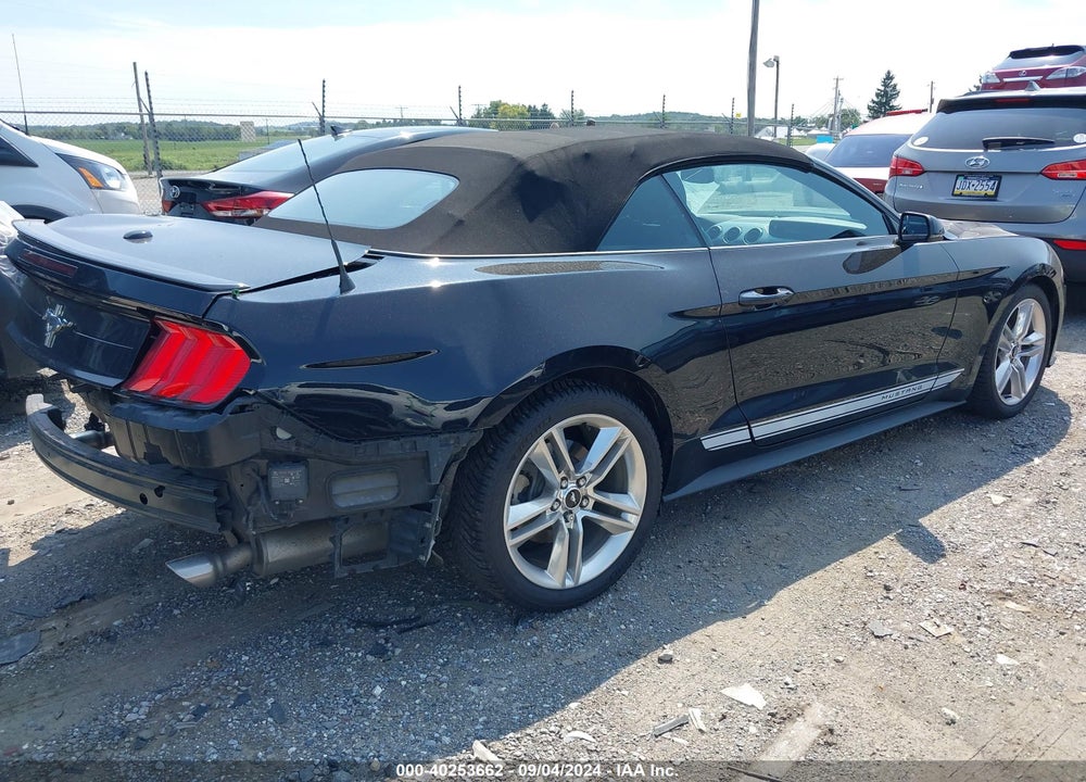 2019 FORD MUSTANG ECOBOOST PREMIUM VIN: 1FATP8UH1K5199014