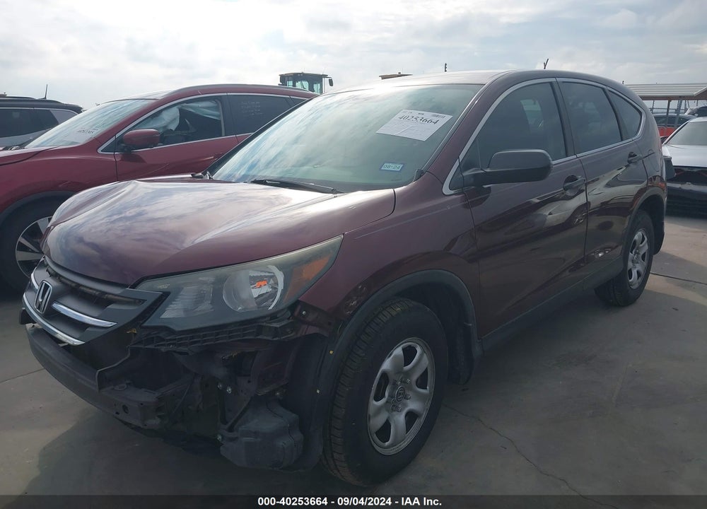 2013 HONDA CR-V LX VIN: 5J6RM3H3XDL048244