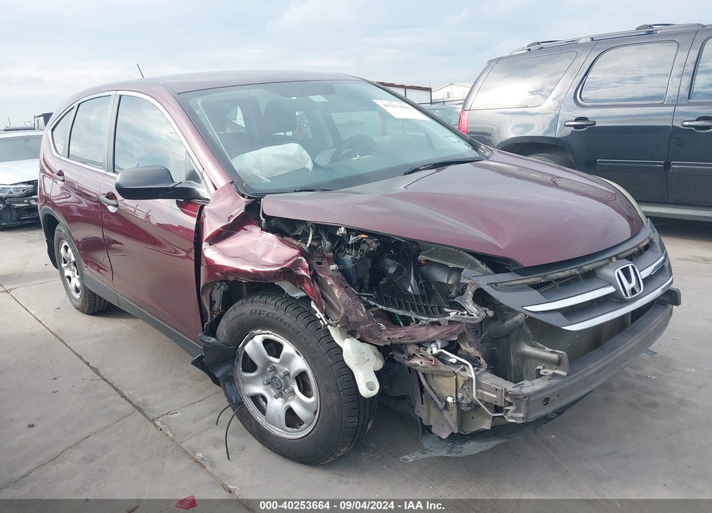 2013 HONDA CR-V LX VIN: 5J6RM3H3XDL048244
