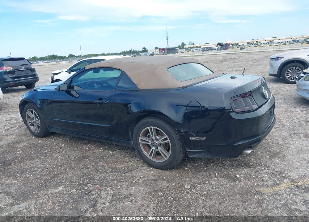 2013 FORD MUSTANG V6 PREMIUM VIN: 1ZVBP8EM8D5219535