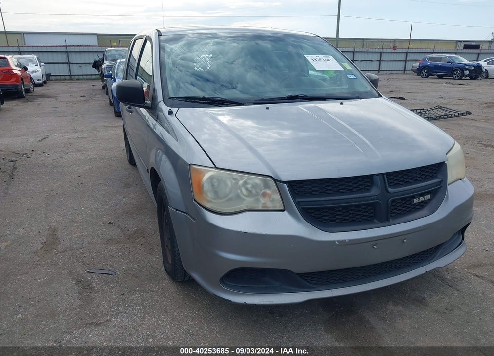 2013 RAM CARGO TRADESMAN VIN: 2C4JRGAG2DR727957
