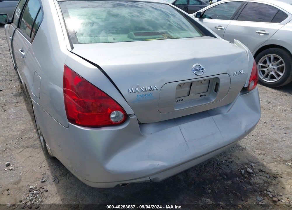 2006 NISSAN MAXIMA 3.5 SL VIN: 1N4BA41E76C809967