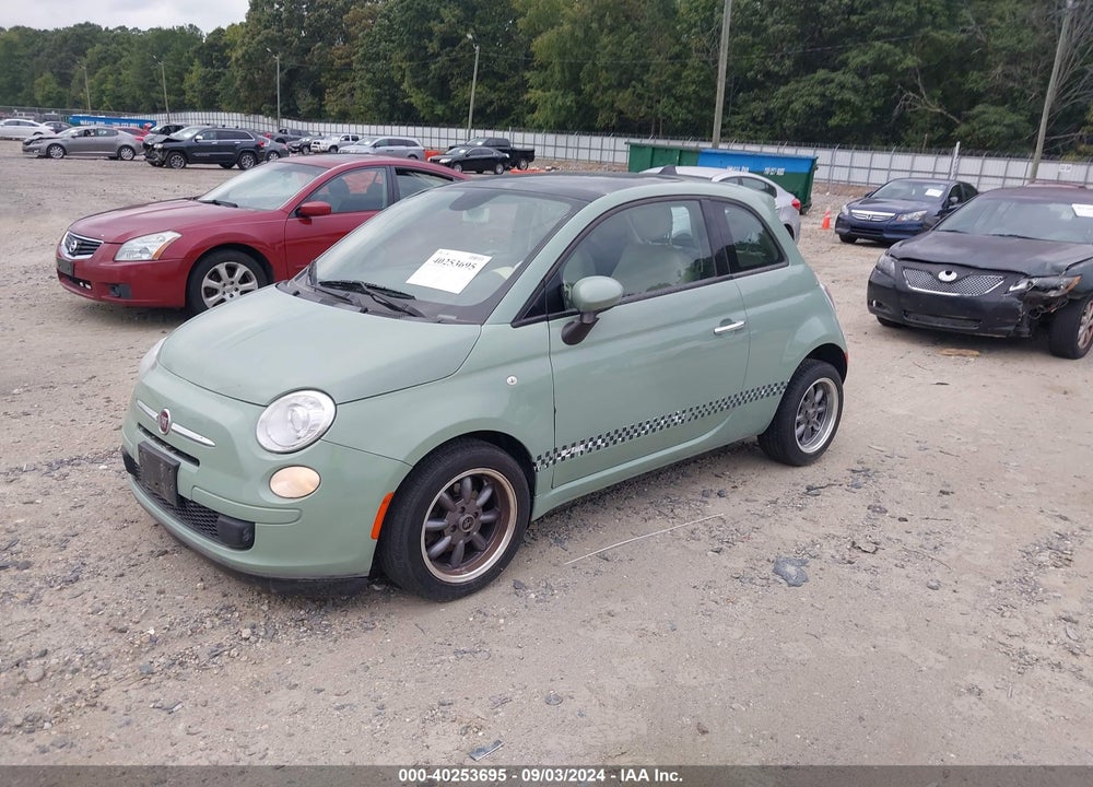 2013 FIAT 500 POP VIN: 3C3CFFAR7DT747331
