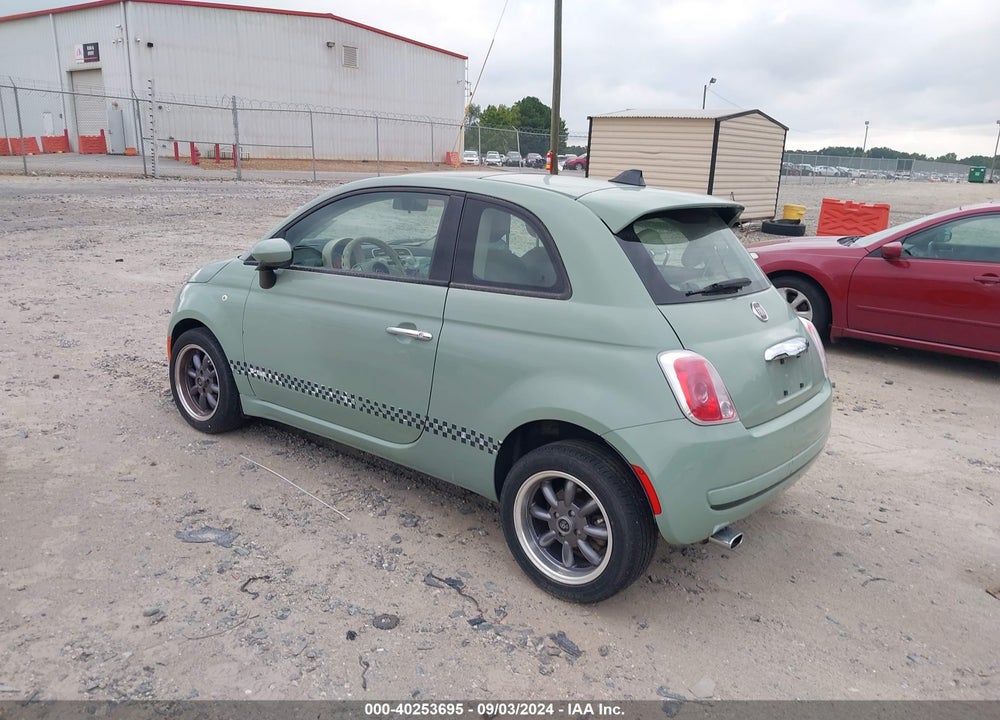 2013 FIAT 500 POP VIN: 3C3CFFAR7DT747331
