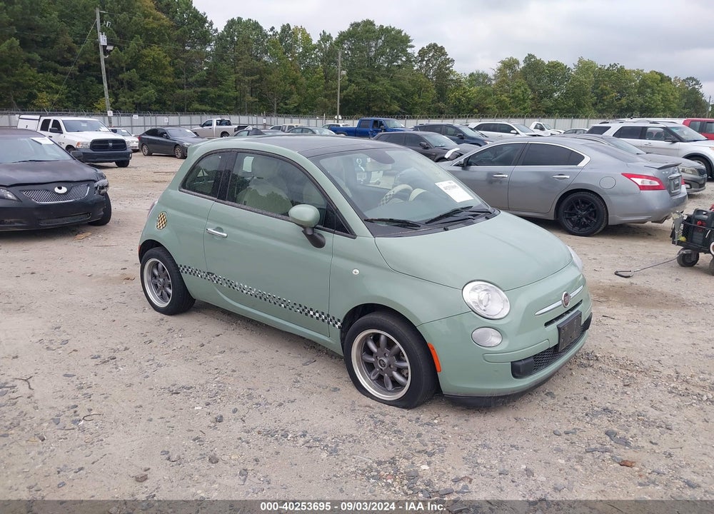 2013 FIAT 500 POP VIN: 3C3CFFAR7DT747331