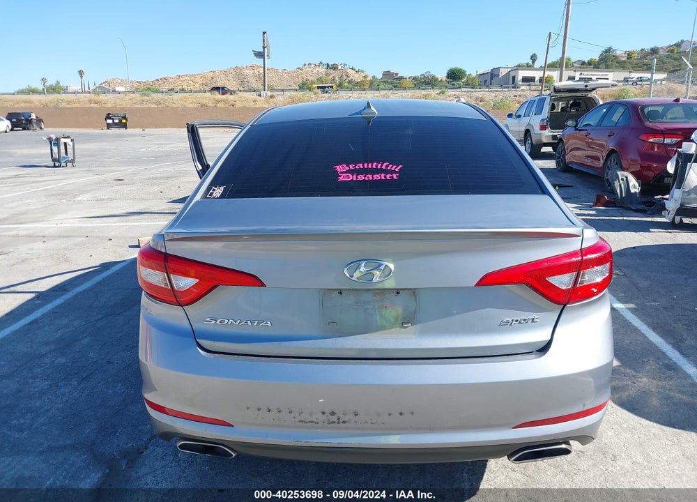 2016 HYUNDAI SONATA SPORT VIN: 5NPE34AF2GH356292