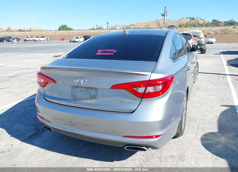 2016 HYUNDAI SONATA SPORT VIN: 5NPE34AF2GH356292