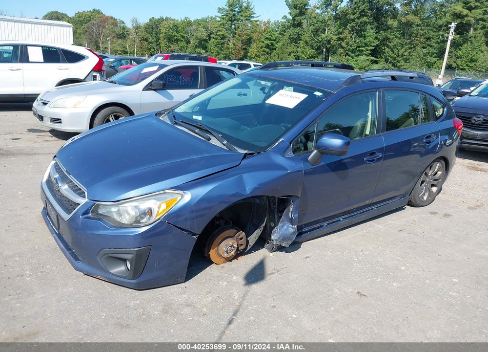 2013 SUBARU IMPREZA 2.0I SPORT LIMITED VIN: JF1GPAU63D2811869