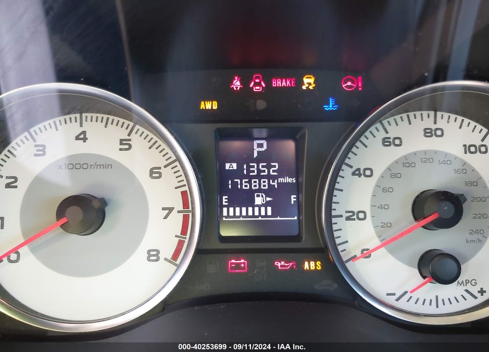 2013 SUBARU IMPREZA 2.0I SPORT LIMITED VIN: JF1GPAU63D2811869
