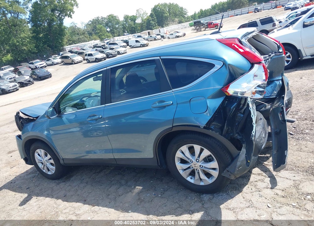 2013 HONDA CR-V EX-L VIN: 5J6RM3H79DL043006