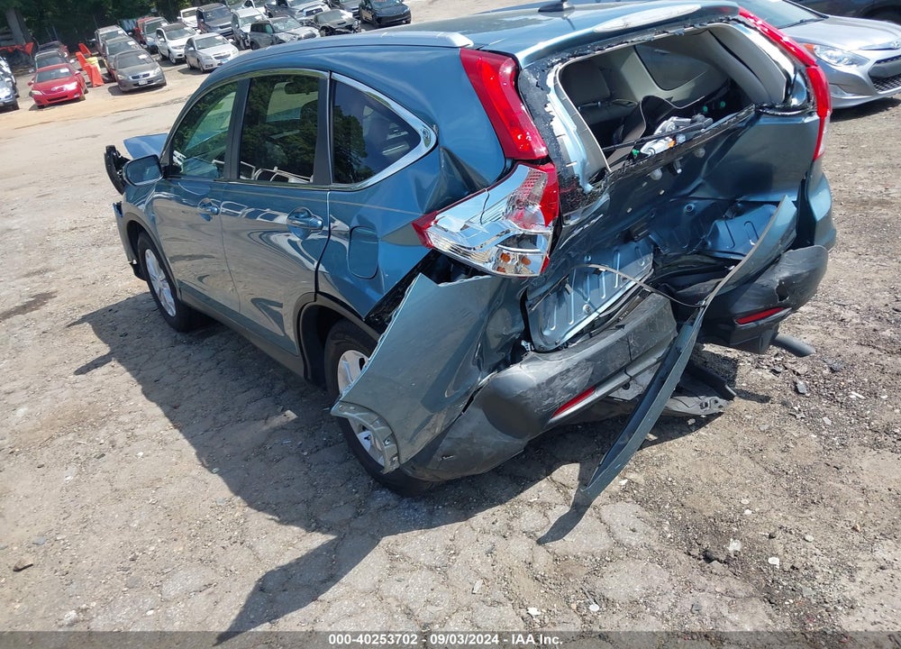 2013 HONDA CR-V EX-L VIN: 5J6RM3H79DL043006