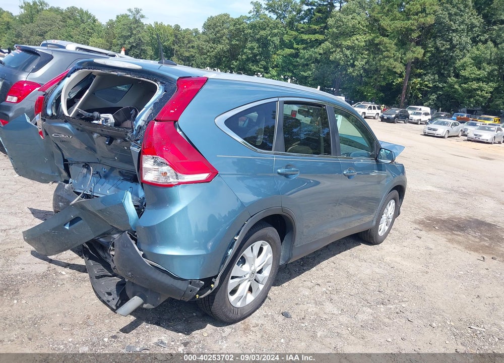 2013 HONDA CR-V EX-L VIN: 5J6RM3H79DL043006
