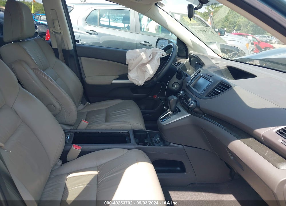 2013 HONDA CR-V EX-L VIN: 5J6RM3H79DL043006