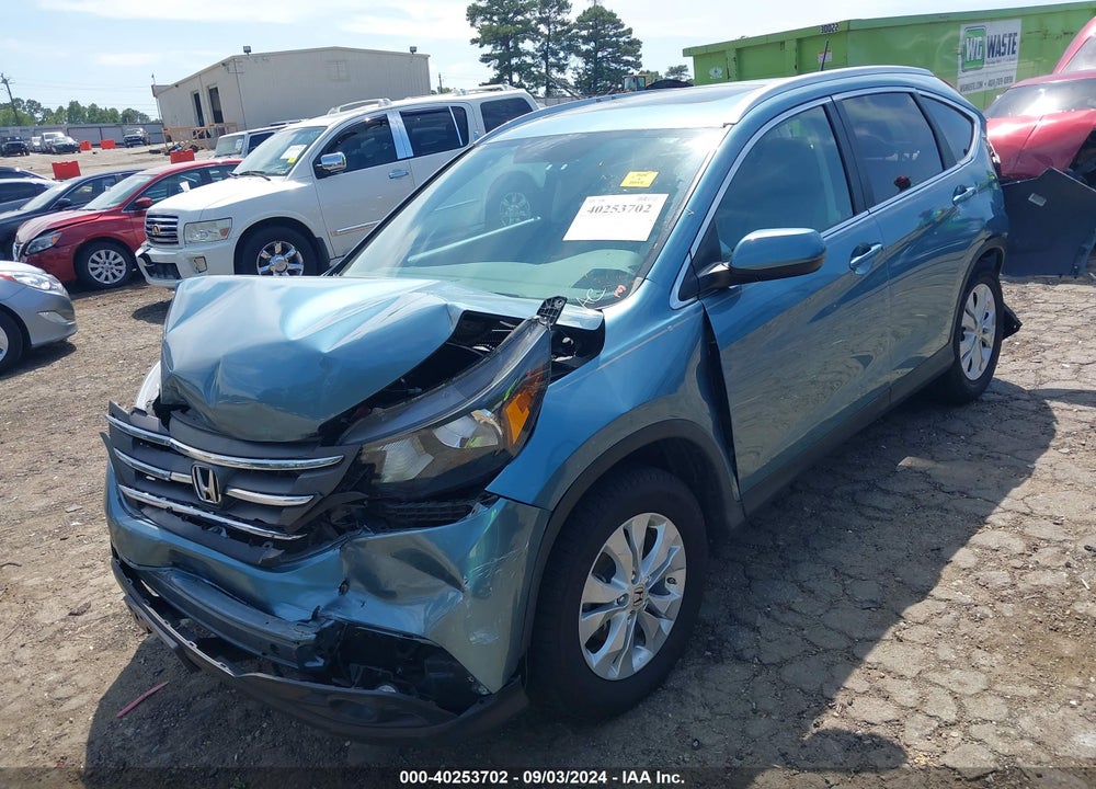 2013 HONDA CR-V EX-L VIN: 5J6RM3H79DL043006