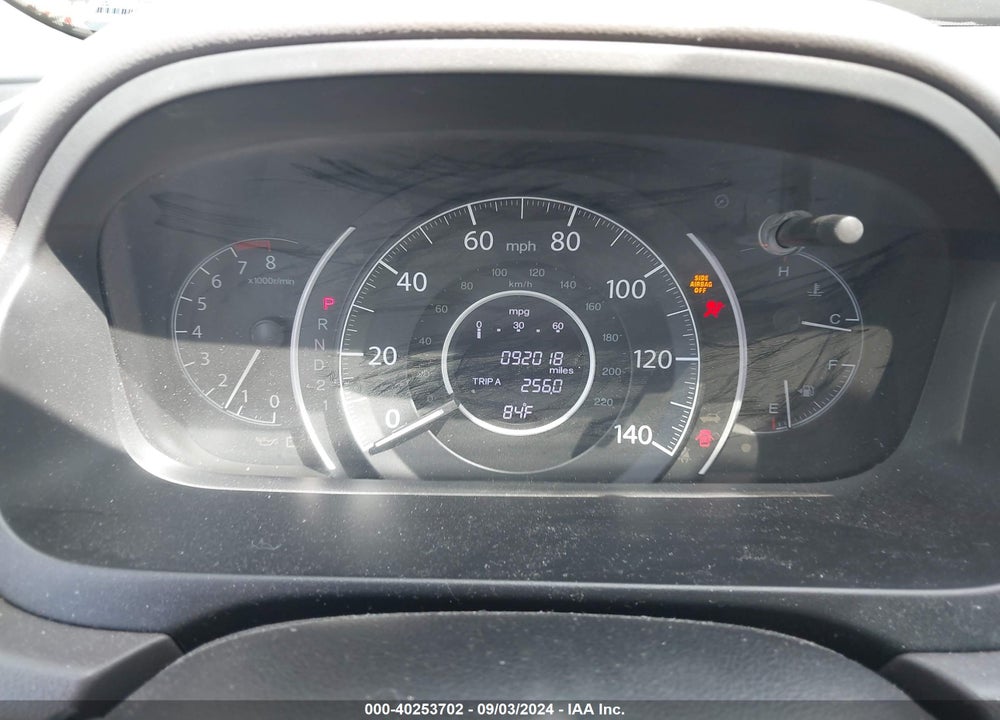 2013 HONDA CR-V EX-L VIN: 5J6RM3H79DL043006
