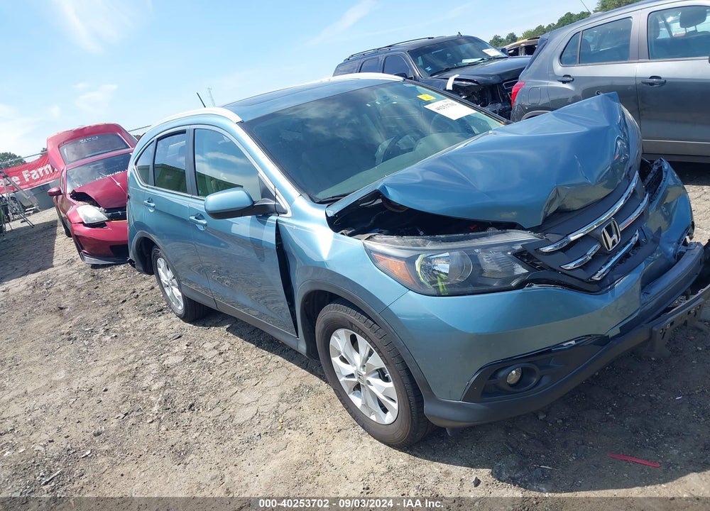 2013 HONDA CR-V EX-L VIN: 5J6RM3H79DL043006