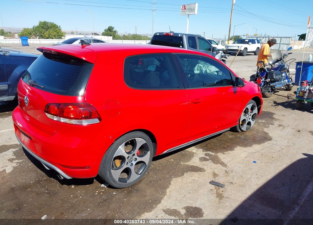2011 VOLKSWAGEN GTI 2-DOOR VIN: WVWEV7AJ5BW231533