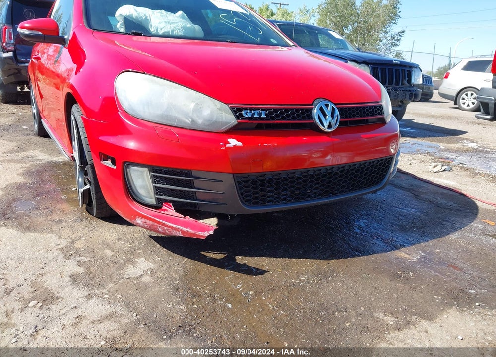2011 VOLKSWAGEN GTI 2-DOOR VIN: WVWEV7AJ5BW231533