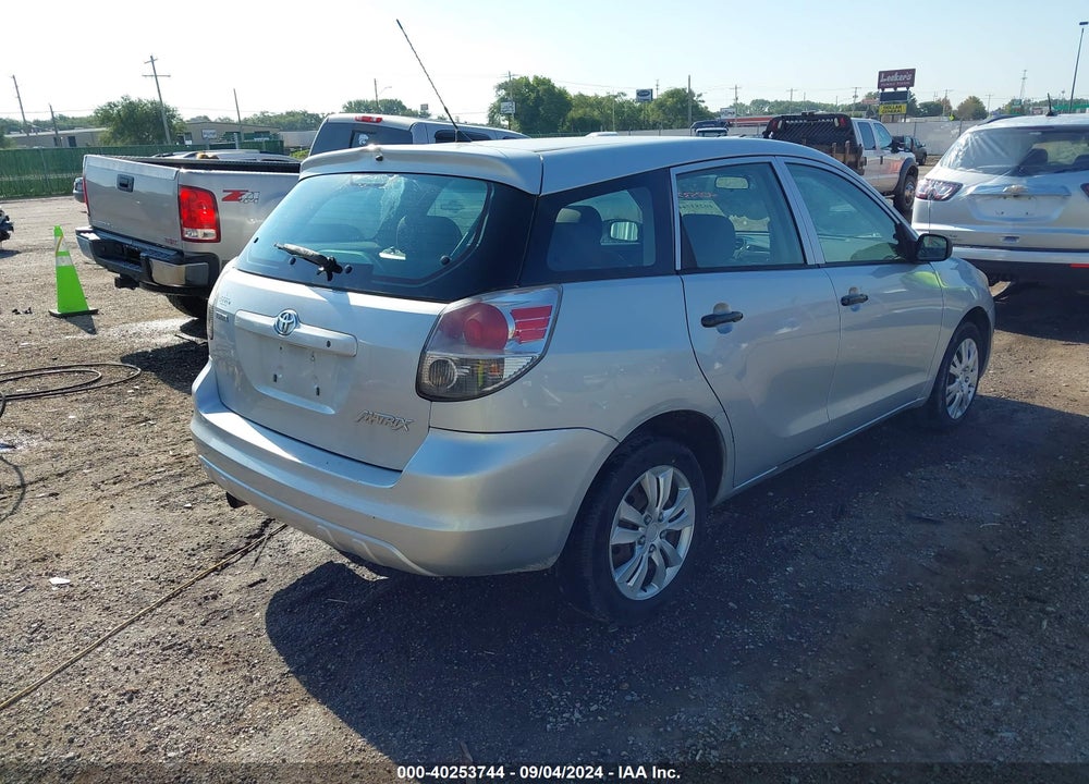 2005 TOYOTA MATRIX VIN: 2T1KR32E65C486674