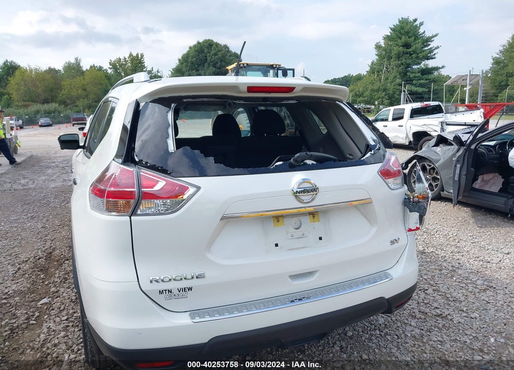 2016 NISSAN ROGUE SV VIN: KNMAT2MT6GP716382