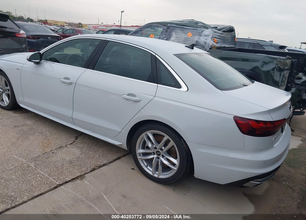 2023 AUDI A4 PREMIUM PLUS 45 TFSI S LINE QUATTRO S TRONIC VIN: WAUEAAF41PA034811