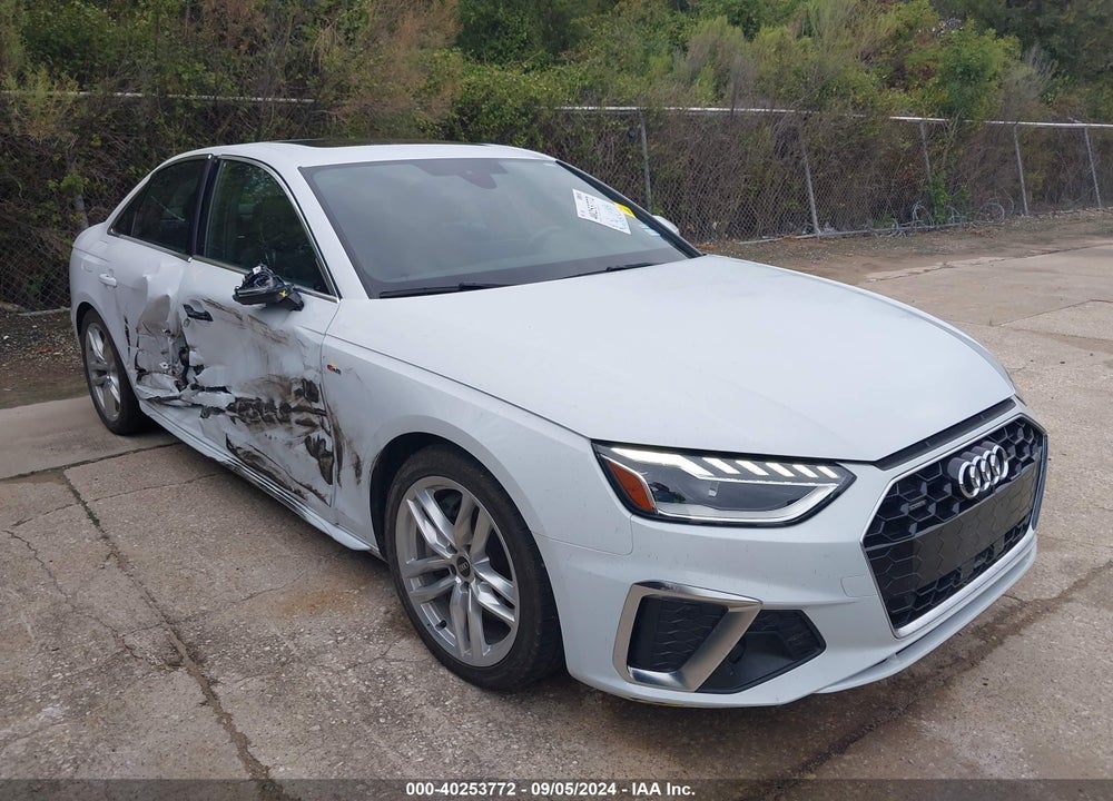 2023 AUDI A4 PREMIUM PLUS 45 TFSI S LINE QUATTRO S TRONIC VIN: WAUEAAF41PA034811