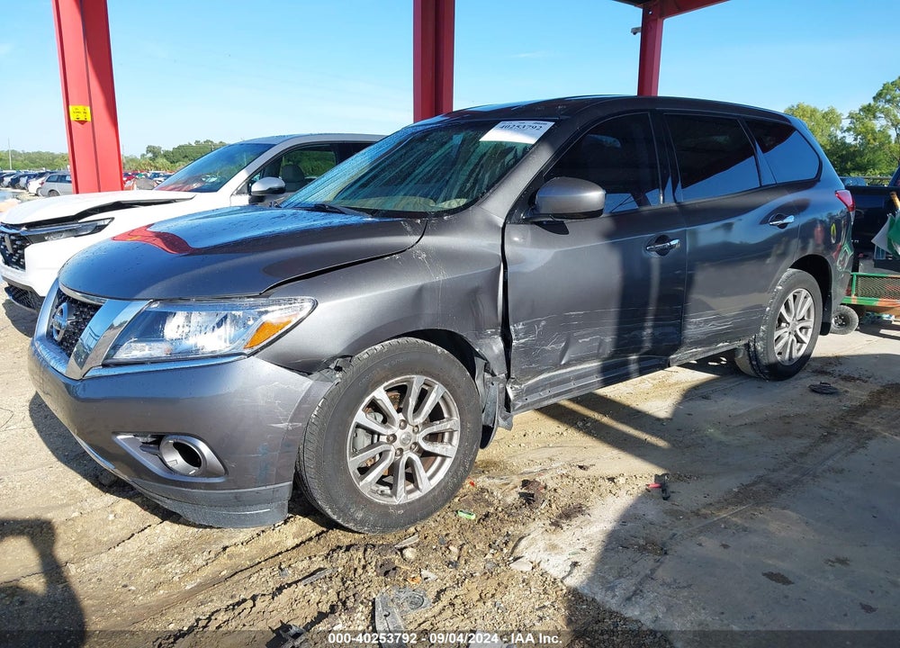 2015 NISSAN PATHFINDER S VIN: 5N1AR2MN1FC627417