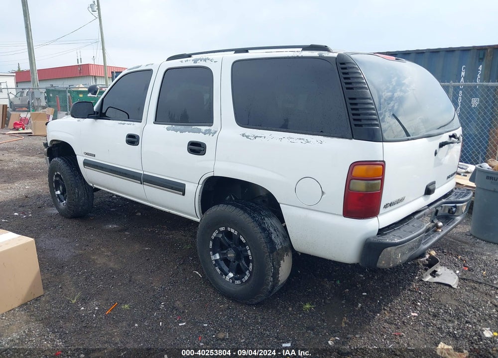 2003 CHEVROLET TAHOE LS VIN: 1GNEK13V63J300385