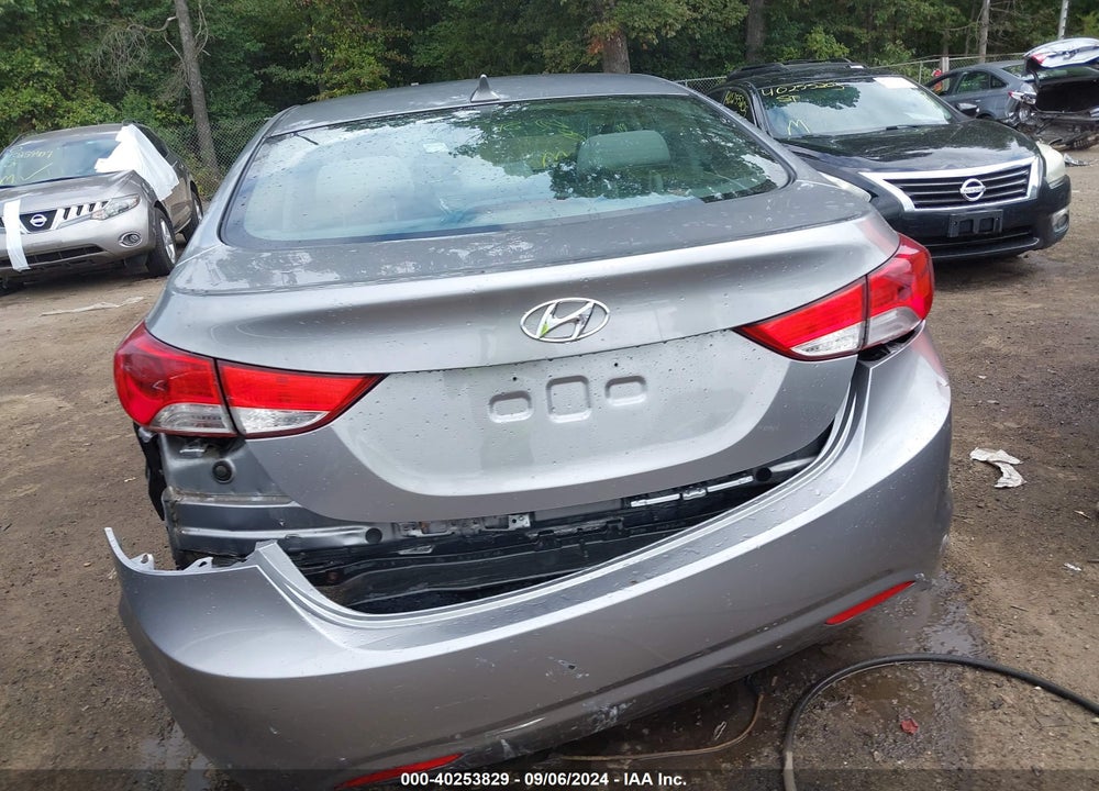 2013 HYUNDAI ELANTRA GLS VIN: KMHDH4AE8DU583195