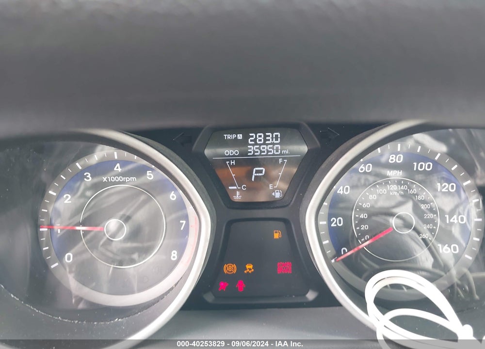 2013 HYUNDAI ELANTRA GLS VIN: KMHDH4AE8DU583195