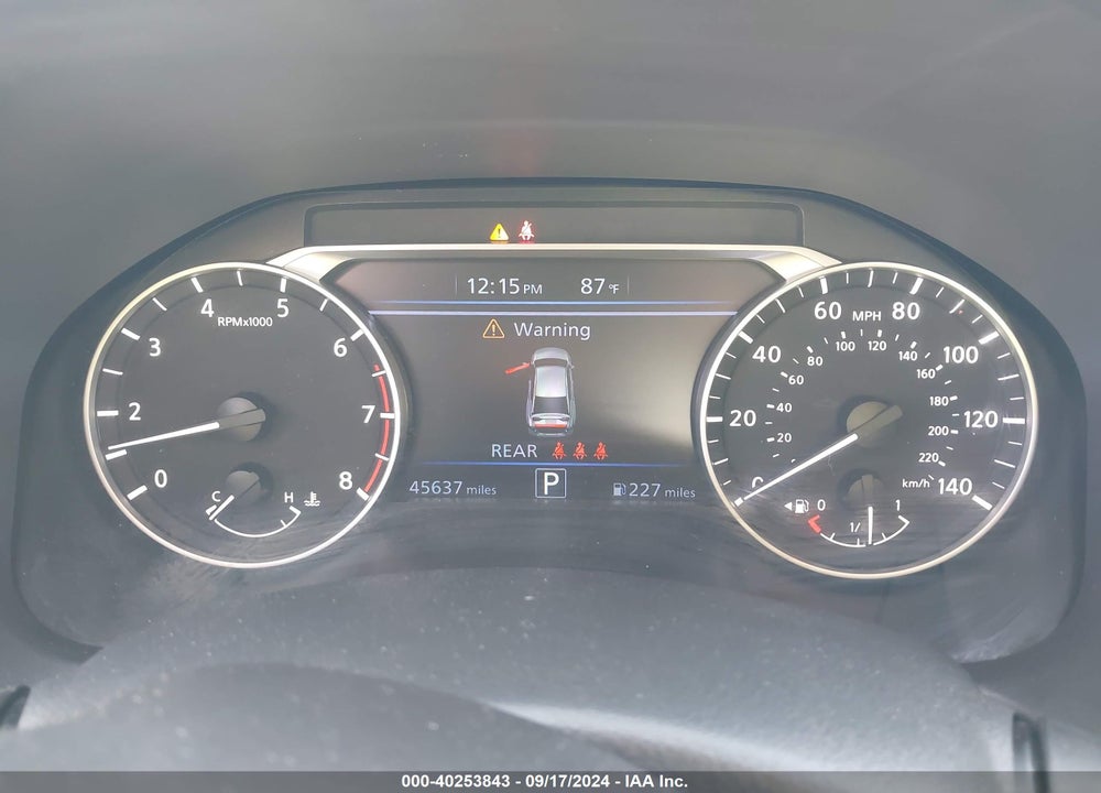 2023 NISSAN ALTIMA SV FWD VIN: 1N4BL4DV1PN313347