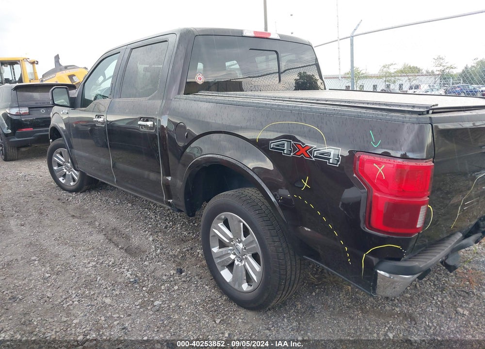 2019 FORD F-150 LARIAT VIN: 1FTEW1EP5KFA58721