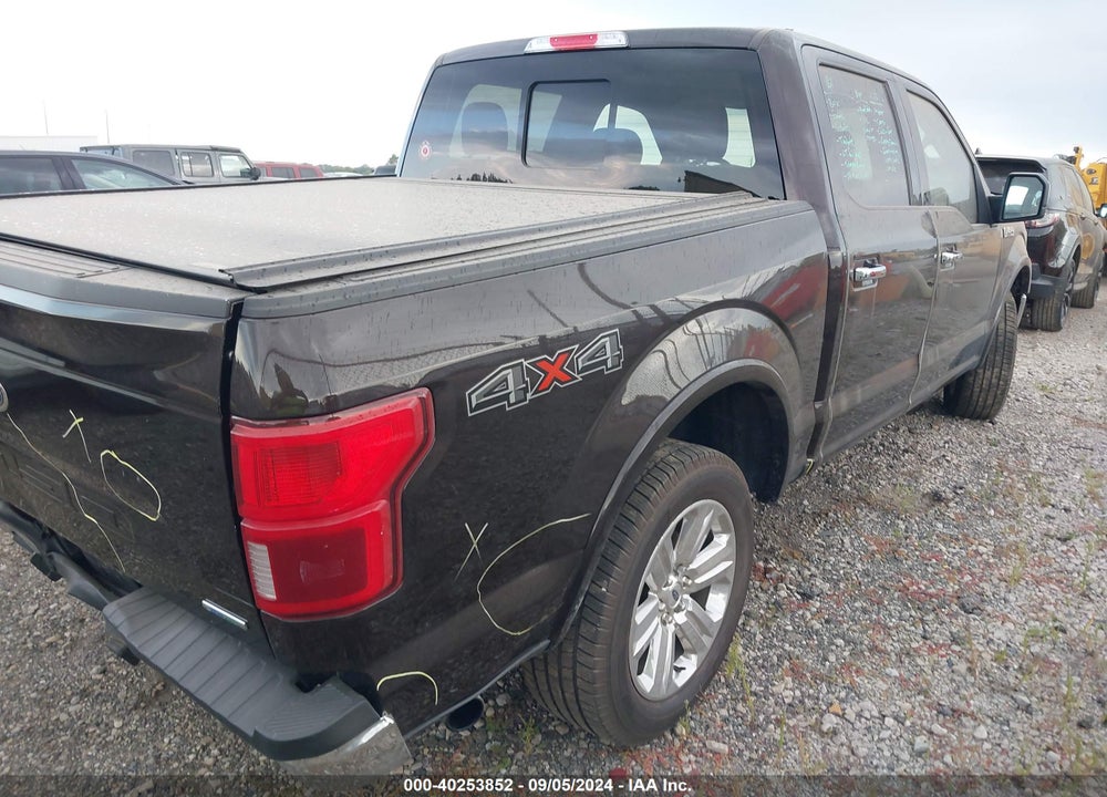 2019 FORD F-150 LARIAT VIN: 1FTEW1EP5KFA58721