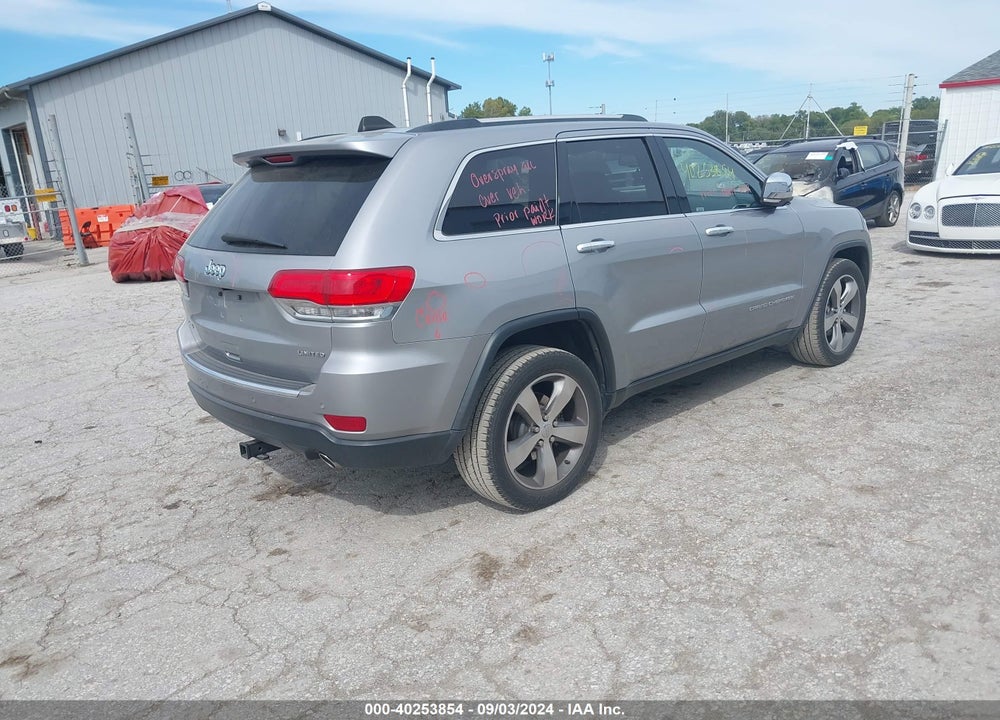 2015 JEEP GRAND CHEROKEE LIMITED VIN: 1C4RJFBG7FC738578