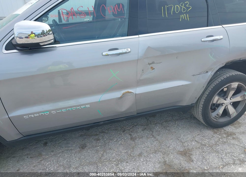 2015 JEEP GRAND CHEROKEE LIMITED VIN: 1C4RJFBG7FC738578