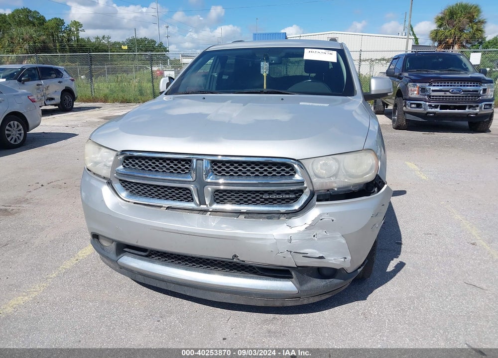 2012 DODGE DURANGO CREW VIN: 1C4RDHDG9CC129844